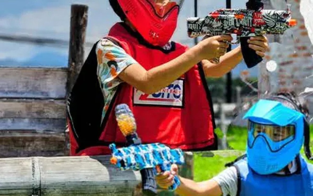 Pista móvil — Gel Blaster